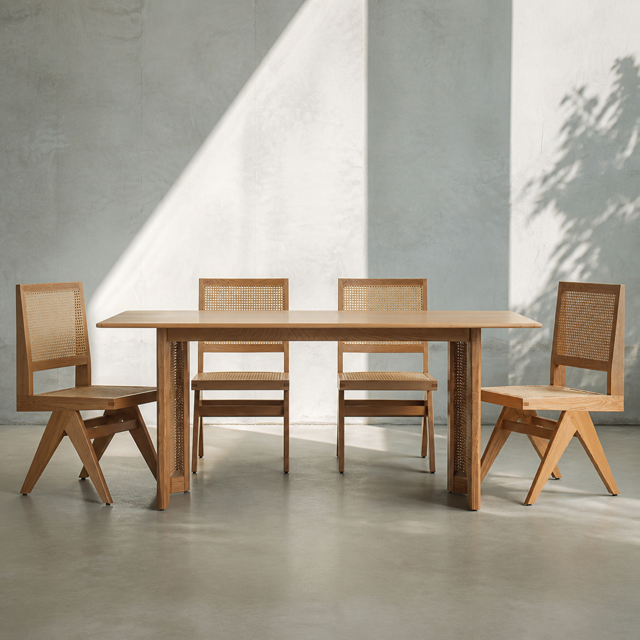 Cane Dining Table  gallery