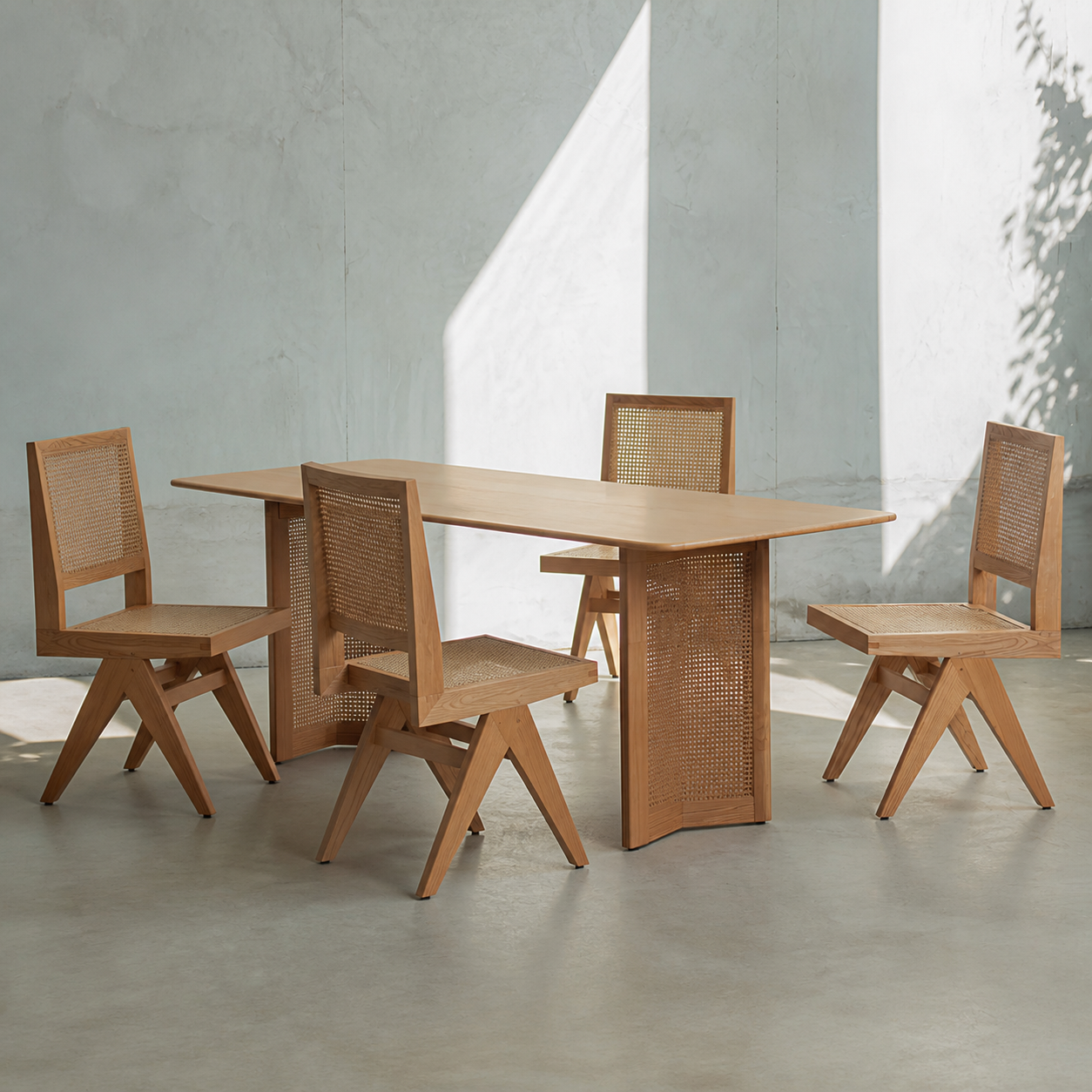 Cane Dining Table  gallery