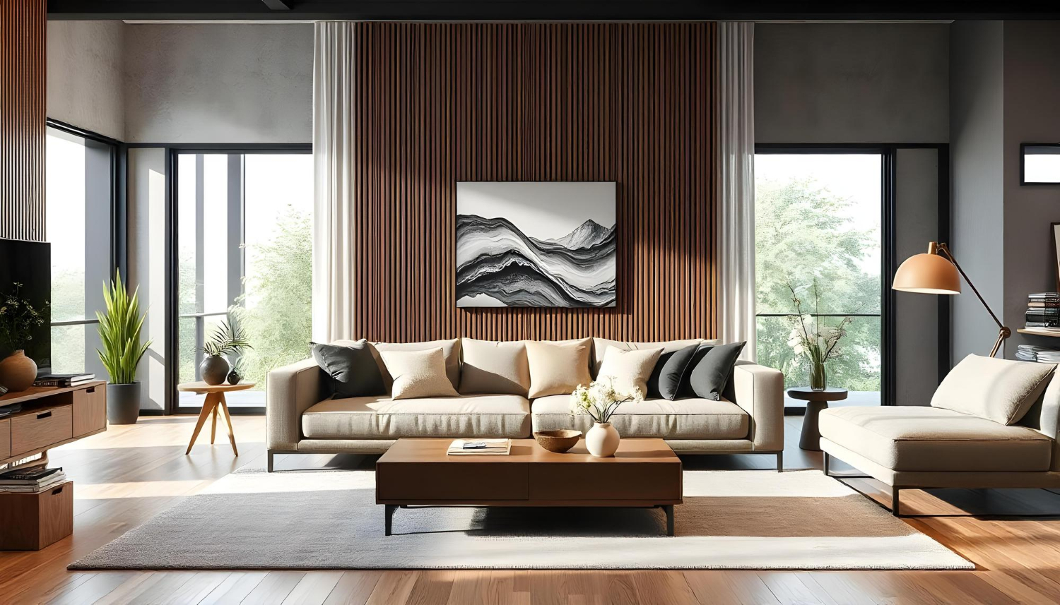 Modern Living Room Setup